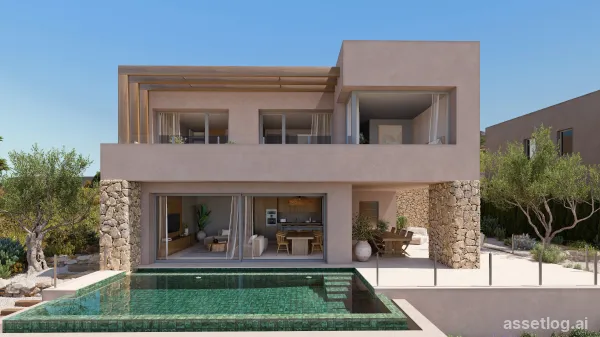 Luxus-Villa mit 3 Schlafzimmern und 3 Badezimmern in Llíber