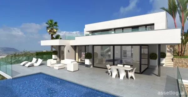 Luxusvilla mit 3 Schlafzimmern und 4 Badezimmern in Cumbre del Sol