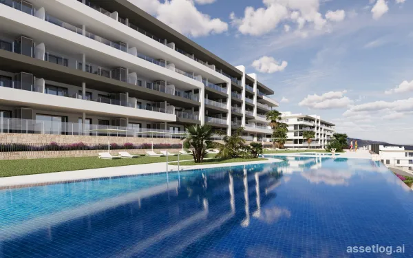 Apartment provided with 3 Bedrooms and 2 Bathrooms, communal swimming pool and underground parking space
