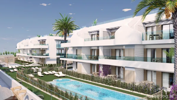 Penthouse mit 2 Schlafzimmern und 2 Badezimmern, Gemeinschaftspool und Tiefgarage