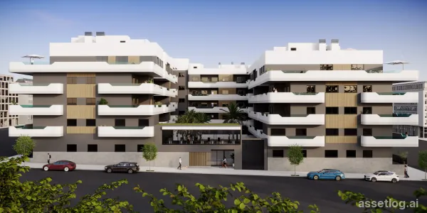Luxus-Penthouse mit 2 Schlafzimmern und 2 Bädern, Gemeinschaftspool und Tiefgarage in Santa Pola