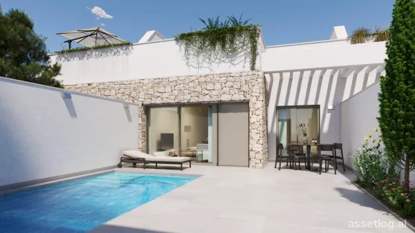 Doppelhaushälfte mit 3 Schlafzimmern und 2 Badezimmern in Pilar de la Horadada