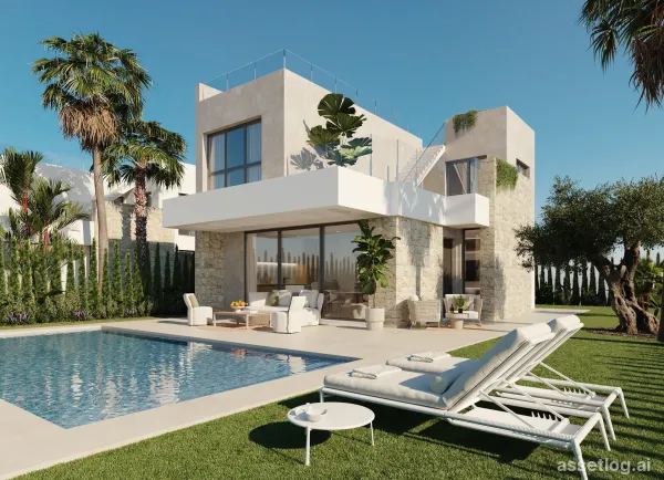 Villa provided with 5 Bedrooms and 4 Bathrooms, no swimming pool and