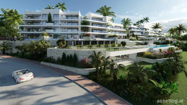 2-Zimmer-Wohnung mit 2 Badezimmern und Gemeinschaftspool in Las Colinas Golf