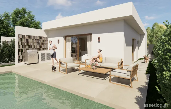 Villa provided with 3 Bedrooms and 2 Bathrooms, no swimming pool and