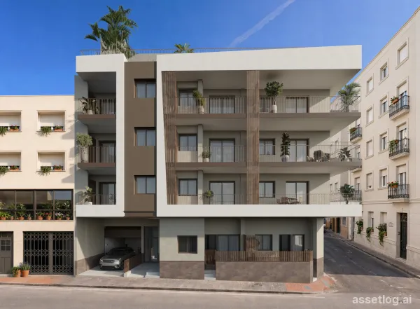 Apartment provided with 2 Bedrooms and 2 Bathrooms, communal swimming pool and