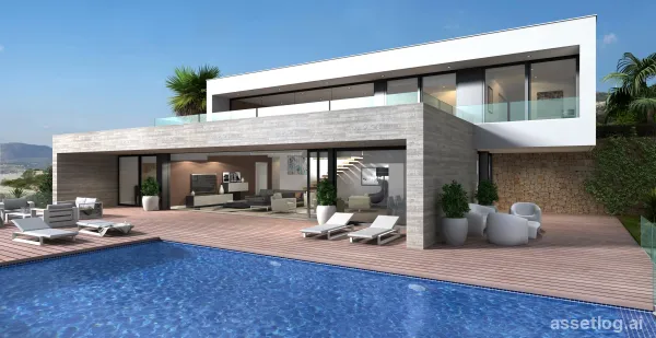 Luxusvilla mit 3 Schlafzimmern und 4 Bädern in Cumbre del Sol