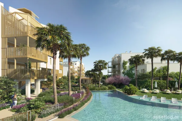 Penthouse provided with 2 Bedrooms and 2 Bathrooms, communal swimming pool and