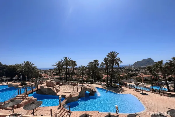 2-Zimmer-Wohnungen mit Solarium, Gemeinschaftspool und Tiefgarage in Calpe
