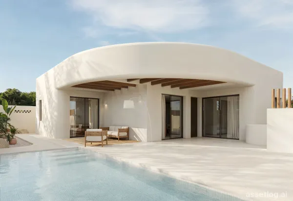 3-Zimmer-Villa mit 2 Badezimmern in Algorfa