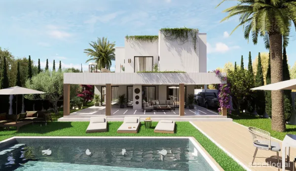Villa provided with 3 Bedrooms and 3 Bathrooms, no swimming pool and