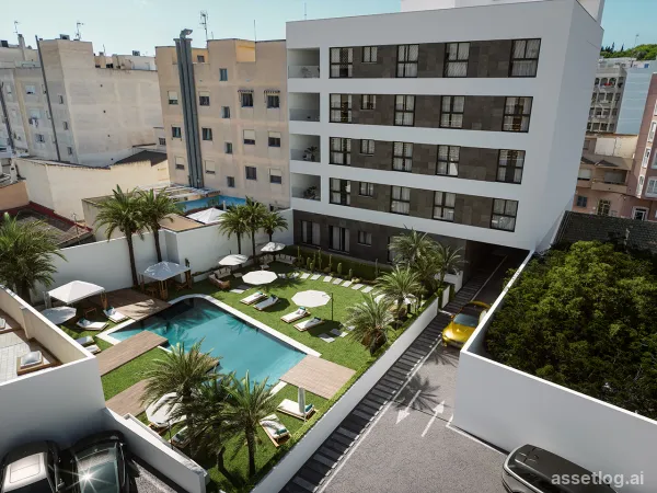 Luxus-Penthouse mit 2 Schlafzimmern und 2 Bädern in Guardamar del Segura mit Gemeinschaftspool