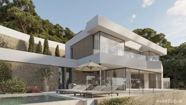 Luxusvilla mit 4 Schlafzimmern und 5 Bädern in Calpe