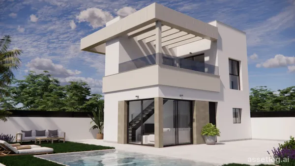 Terraced villa provided with 3 Bedrooms and 2 Bathrooms, no swimming pool and