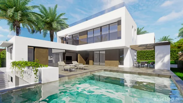 Luxus-Villa mit 6 Schlafzimmern und 6 Badezimmern in Finestrat