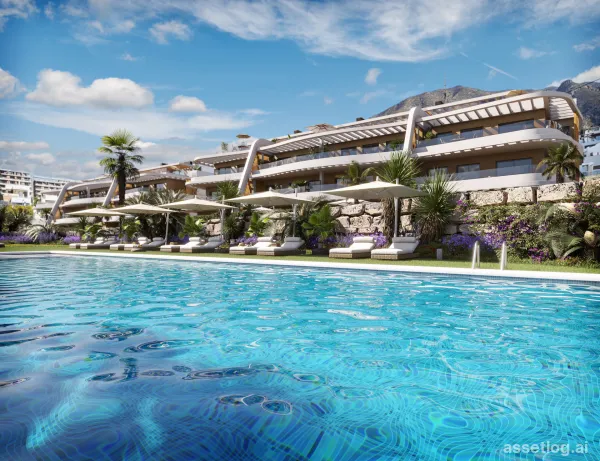 Penthouse mit 2 Schlafzimmern und 2 Badezimmern, Gemeinschaftspool und Tiefgarage
