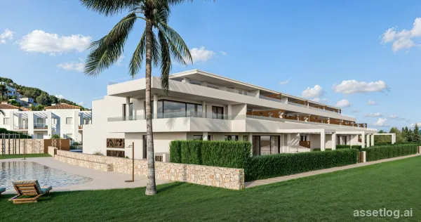 Apartment provided with 3 Bedrooms and 2 Bathrooms, communal swimming pool and