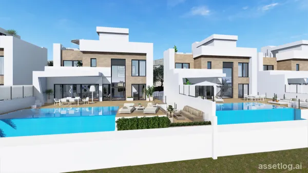 Villa provided with 4 Bedrooms and 5 Bathrooms, no swimming pool and