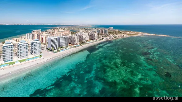 1-Zimmer-Wohnung mit 1 Badezimmer, Gemeinschaftspool und Tiefgarage in La Manga del Mar Menor