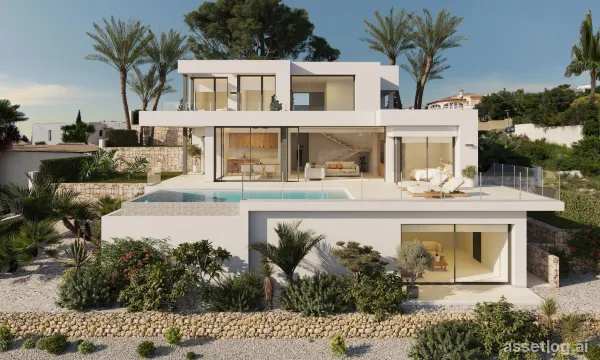 Luxusvilla mit 3 Schlafzimmern und 4 Bädern in Cumbre del Sol