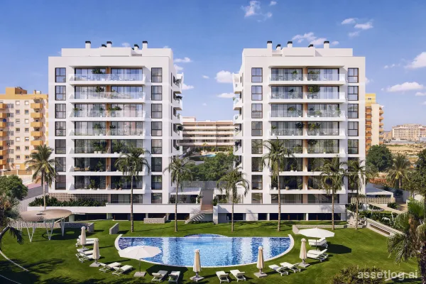 Apartment provided with 2 Bedrooms and 2 Bathrooms, communal swimming pool and underground parking space