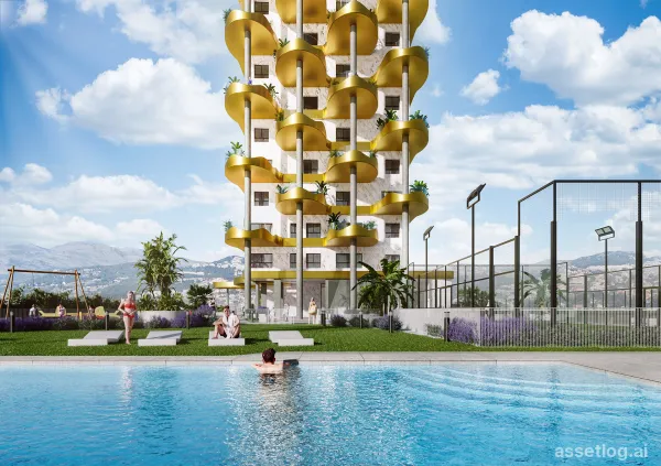 Apartment provided with 3 Bedrooms and 2 Bathrooms, communal swimming pool and underground parking space