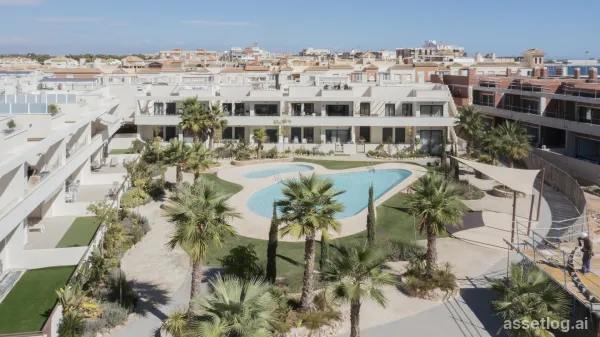 Apartments - solarium provided with 2 Bedrooms and 2 Bathrooms, communal swimming pool and underground parking space