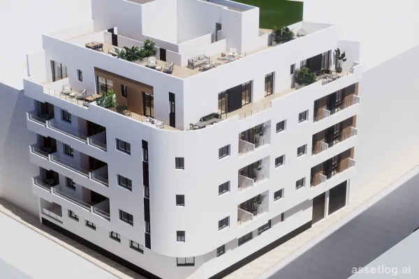 Apartment with garden provided with 2 Bedrooms and 1 Bathrooms, no swimming pool and underground parking space