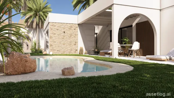 Villa mit 4 Schlafzimmern und 3 Badezimmern, Gemeinschaftspool und Tiefgarage in Murcia