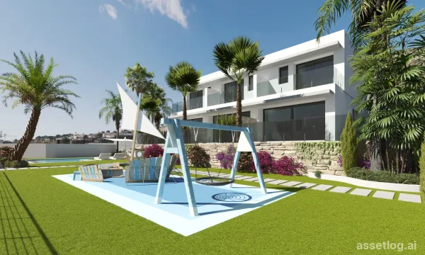 Reihenvilla mit 3 Schlafzimmern und 3 Badezimmern, Gemeinschaftspool in Finestrat