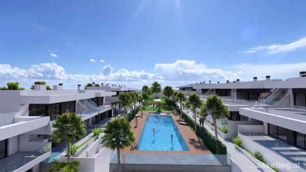 2-Zimmer-Bungalow mit Garten und Pool in La Finca Golf