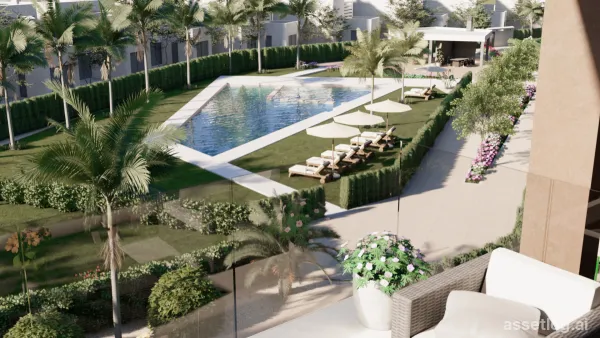 Penthouse provided with 3 Bedrooms and 2 Bathrooms, communal swimming pool and underground parking space