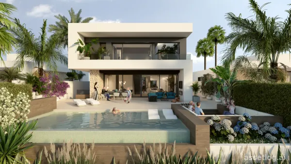 Villa provided with 3 Bedrooms and 2 Bathrooms, no swimming pool and