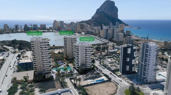 Apartment provided with 2 Bedrooms and 2 Bathrooms, communal swimming pool and underground parking space