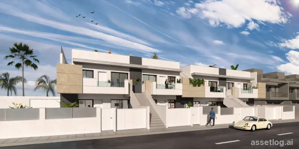 Apartments - solarium provided with 2 Bedrooms and 2 Bathrooms, no swimming pool and