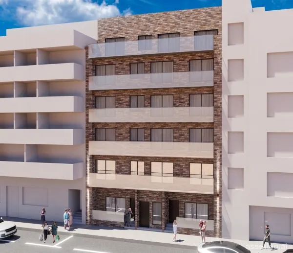 Apartment provided with 2 Bedrooms and 2 Bathrooms, communal swimming pool and underground parking space
