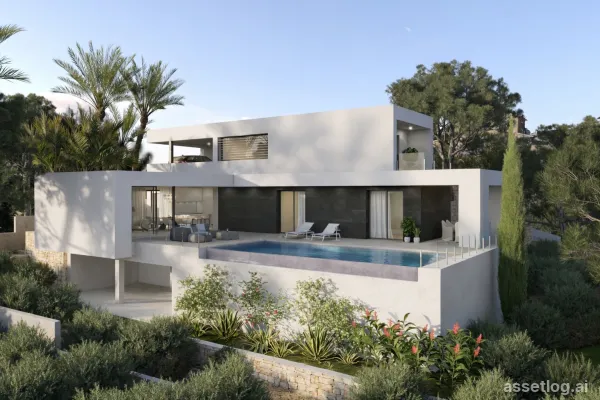 Luxusvilla mit 3 Schlafzimmern und 4 Bädern in Cumbre del Sol