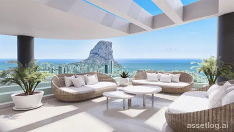 Penthouse provided with 4 Bedrooms and 3 Bathrooms, communal swimming pool and