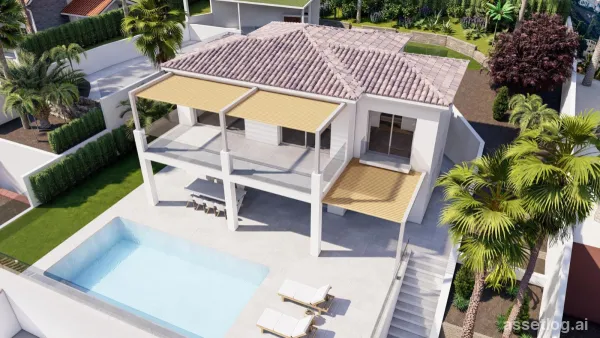 Luxusvilla mit 3 Schlafzimmern und 3 Bädern in Altea