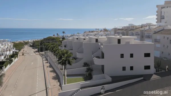 2-Zimmer-Bungalow mit Solarium und Meerblick in Torrevieja