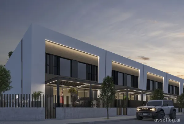 Terraced villa provided with 3 Bedrooms and 3 Bathrooms, no swimming pool and
