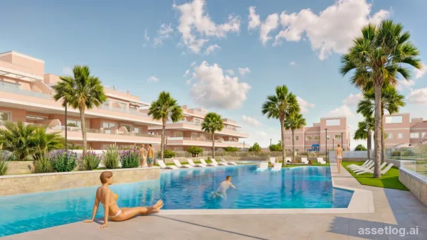 Luxus-Penthouse mit 3 Schlafzimmern und 2 Bädern, Gemeinschaftspool in Pilar de la Horadada