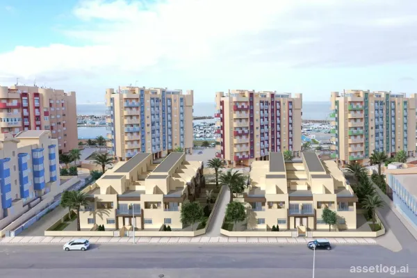 Reihenvilla mit 3 Schlafzimmern und 2 Badezimmern, Tiefgarage in La Manga del Mar Menor