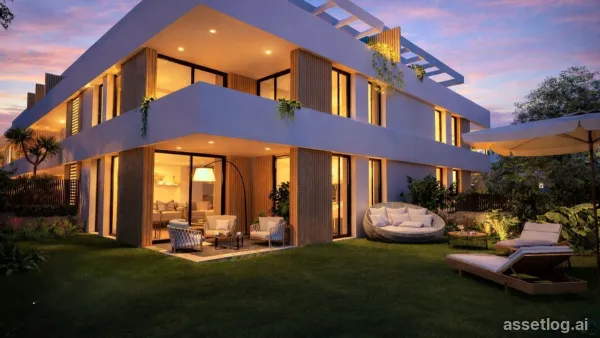Penthouse provided with 2 Bedrooms and 2 Bathrooms, communal swimming pool and