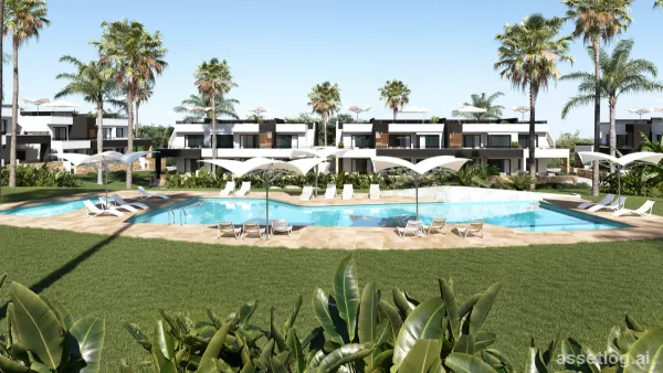 2-Zimmer-Bungalow mit Garten, Gemeinschaftspool und Tiefgarage in Ciudad Quesada