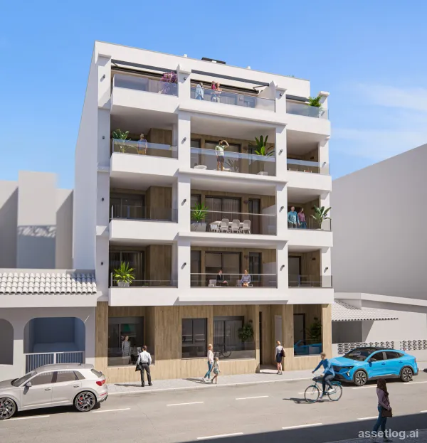 Apartment provided with 2 Bedrooms and 2 Bathrooms, communal swimming pool and