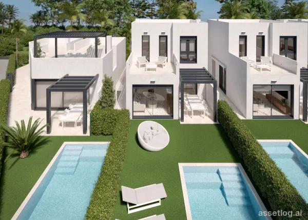 Luxus-Reihenhaus mit 3 Schlafzimmern und 3 Badezimmern in Santa Rosalia