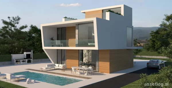 Villa provided with 4 Bedrooms and 4 Bathrooms, no swimming pool and