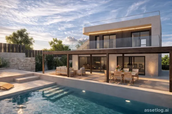 Villa provided with 3 Bedrooms and 3 Bathrooms, no swimming pool and