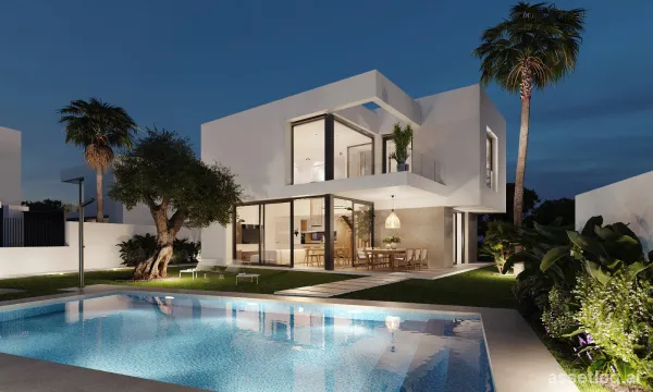 Luxusvilla mit 3 Schlafzimmern und 3 Bädern in Finestrat